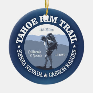 Ornamento De Cerâmica Fuga da borda de Tahoe