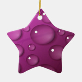 Ornamento De Cerâmica Fundo de queda de água rosa