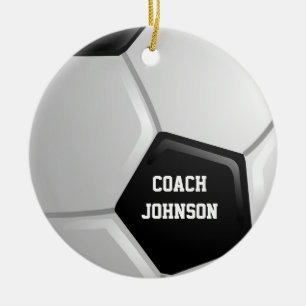 Ornamento De Cerâmica Futebol