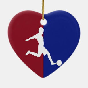 Ornamento De Cerâmica Futebol
