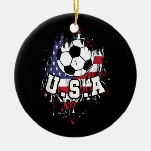Ornamento De Cerâmica Futebol americano EUA