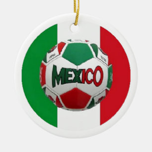 ORNAMENTO DE CERÂMICA FUTEBOL MÉXICO