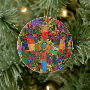 Ornamento De Cerâmica Galo de Barcelona, Portugal