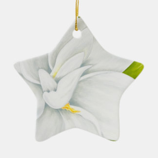 Ornamento De Cerâmica Gardenia