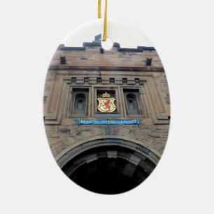 Ornamento De Cerâmica Gatehouse do castelo de Edimburgo