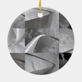 Ornamento De Cerâmica Gateway famoso para o oeste da Rua Louis Arch