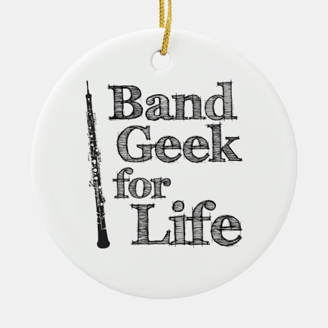 Ornamento De Cerâmica Geek de Banda boi (Frente)