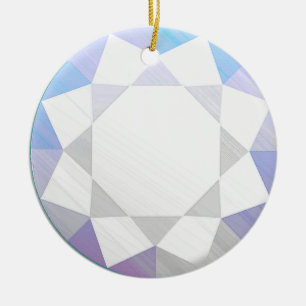 Ornamento De Cerâmica Gemstone Diamond/Imagem Gráfica de Joias