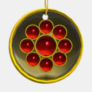 ORNAMENTO DE CERÂMICA GEMSTONE MON