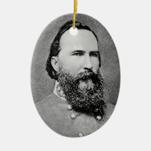 Ornamento De Cerâmica General James Longstreet