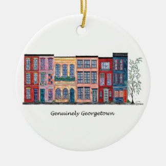 Ornamento De Cerâmica Genuinely Georgetown