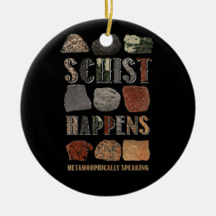 Ornamento De Cerâmica Geologia Mineral Geode Rock Collector Geológico