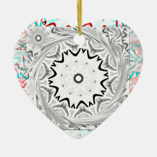 Ornamento De Cerâmica Geometria Ciana Rosa África