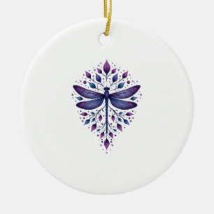 Ornamento De Cerâmica Geometria Fractal de Meditação Espiritual Yoga Dra
