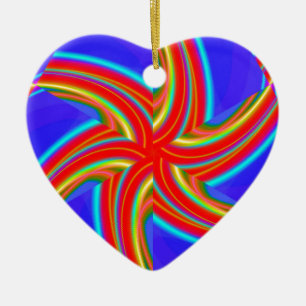 Ornamento De Cerâmica Geométrico 160614 (04)