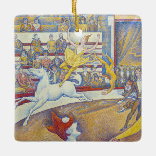 Ornamento De Cerâmica Georges Seurat - O Circo