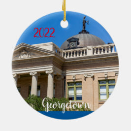 Ornamento De Cerâmica Georgetown, Texas 2