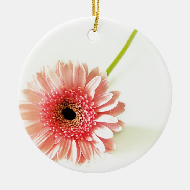 Ornamento De Cerâmica Gerbera (Frente)