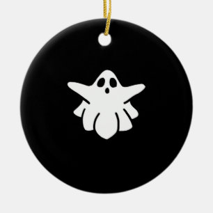 Ornamento De Cerâmica Ghouls Só Quer Se Divertir - Clássico Halloween