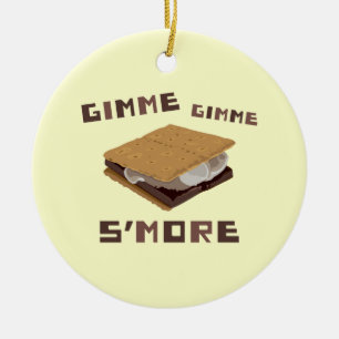 Ornamento De Cerâmica Gimme S'more