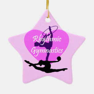 Ornamento De Cerâmica Ginástica rítmica