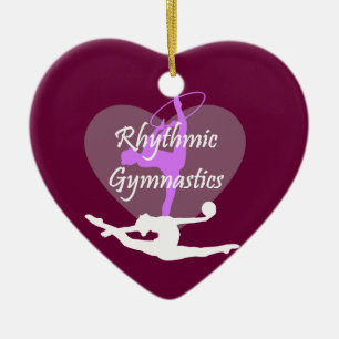 Ornamento De Cerâmica Ginástica Rítmica