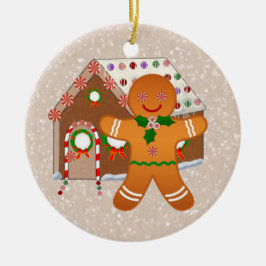 Ornamento De Cerâmica Ginger Wars