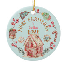Gingerbird deseja nova casa e nome Cookie Wreath