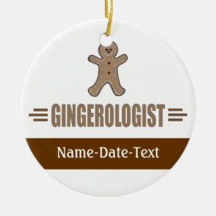 Ornamento De Cerâmica Gingerbread