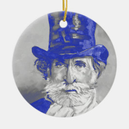 Ornamento De Cerâmica Giuseppe Verdi