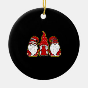 Ornamento De Cerâmica Gnomo Buddies Gimp Dwarf com barbas longas Humor