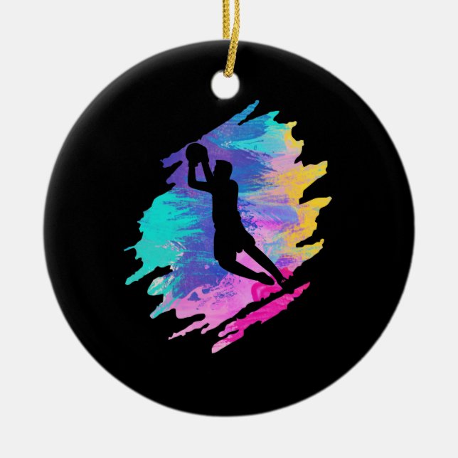 Ornamento De Cerâmica Goalkeeper Keeper (Frente)