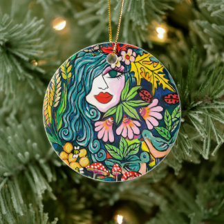 ORNAMENTO DE CERÂMICA GODDESE DE CAIR