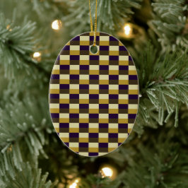 Ornamento De Cerâmica Golden Brown Color Combination