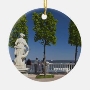 Ornamento De Cerâmica Golfo da Finlândia a partir da Vila Monplaisir