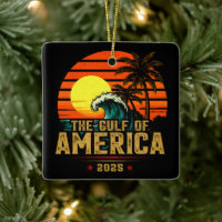 Golfo dos EUA América Oriental 2025 - Retro Vintag