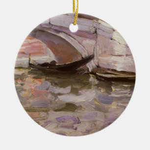 Ornamento De Cerâmica Gôndolas por John Singer Sargent, Arte Impressioni