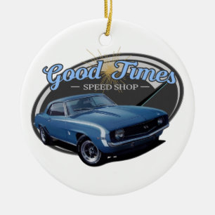 Ornamento De Cerâmica Good Times Camaro