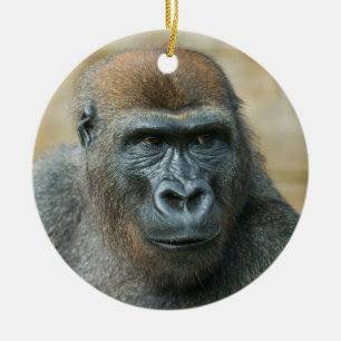 Ornamento De Cerâmica Gorilla Brothers - GoBro