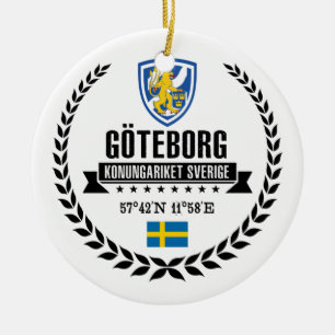 Ornamento De Cerâmica Göteborg