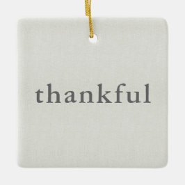 Ornamento De Cerâmica Graças à nossa primeira casa