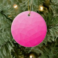 Gradiente Rosa Quente Padrão de Malha Geométrica