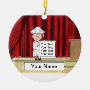 Ornamento De Cerâmica Graduação - Feminino