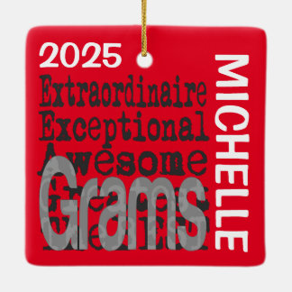 Ornamento De Cerâmica Grams Extraordinaire CUSTOM