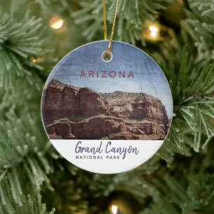 Ornamento De Cerâmica Grand Canyon National Park Arizona Vintage