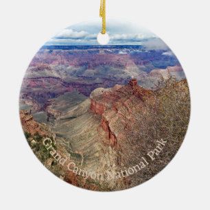 Ornamento De Cerâmica Grand Canyon National Park AZ Landscape Ornament