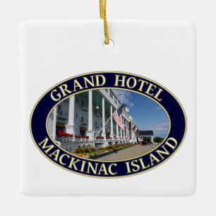 Ornamento De Cerâmica Grand Hotel Mackinac Island, Michigan