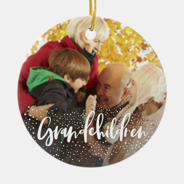 ORNAMENTO DE CERÂMICA GRANDCHILS (Frente)