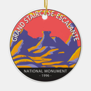 Ornamento De Cerâmica Grande Escadaria Escalante Monumento Nacional Utah