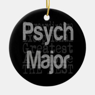 Ornamento De Cerâmica Grande Extraordinário Psych